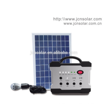 Small DC Portable Movable Solar Generator for Remote Area Lighting